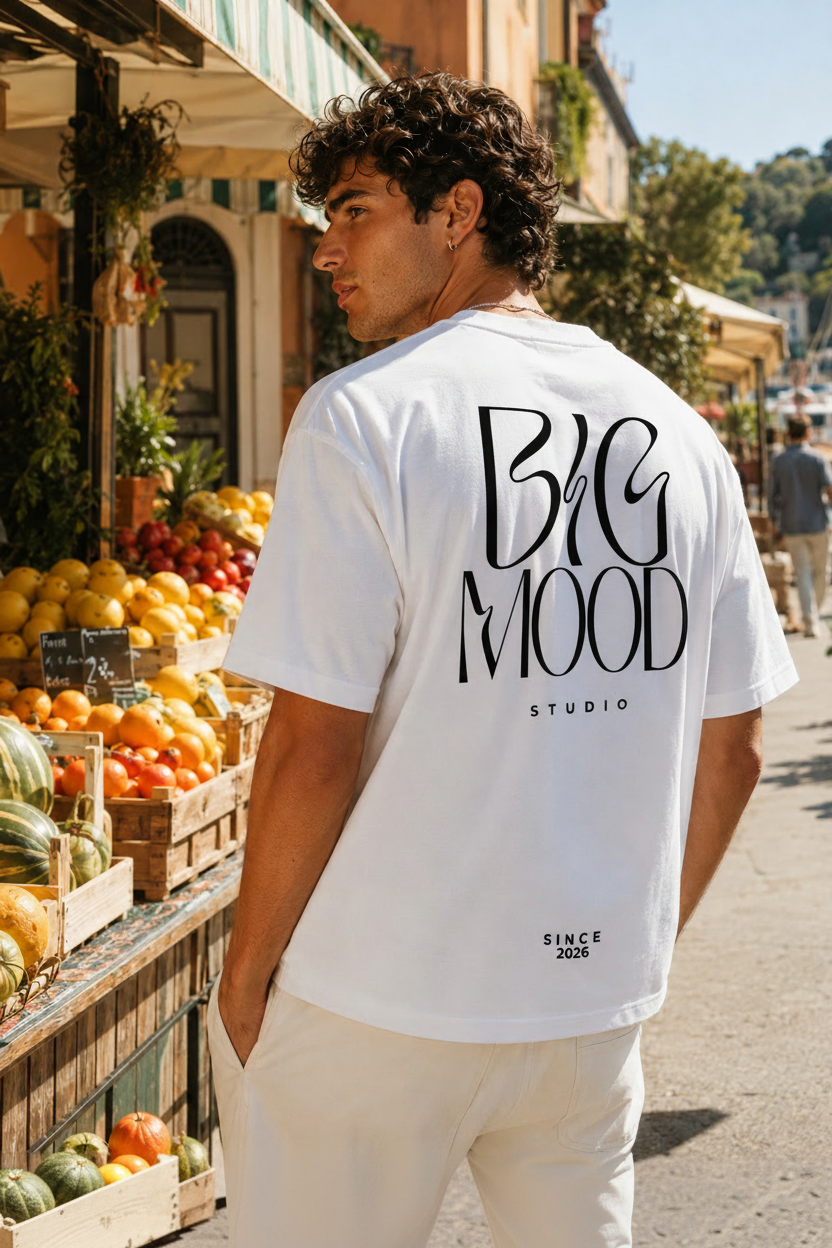 T-shirt Oversize Big Mood - Pre-order