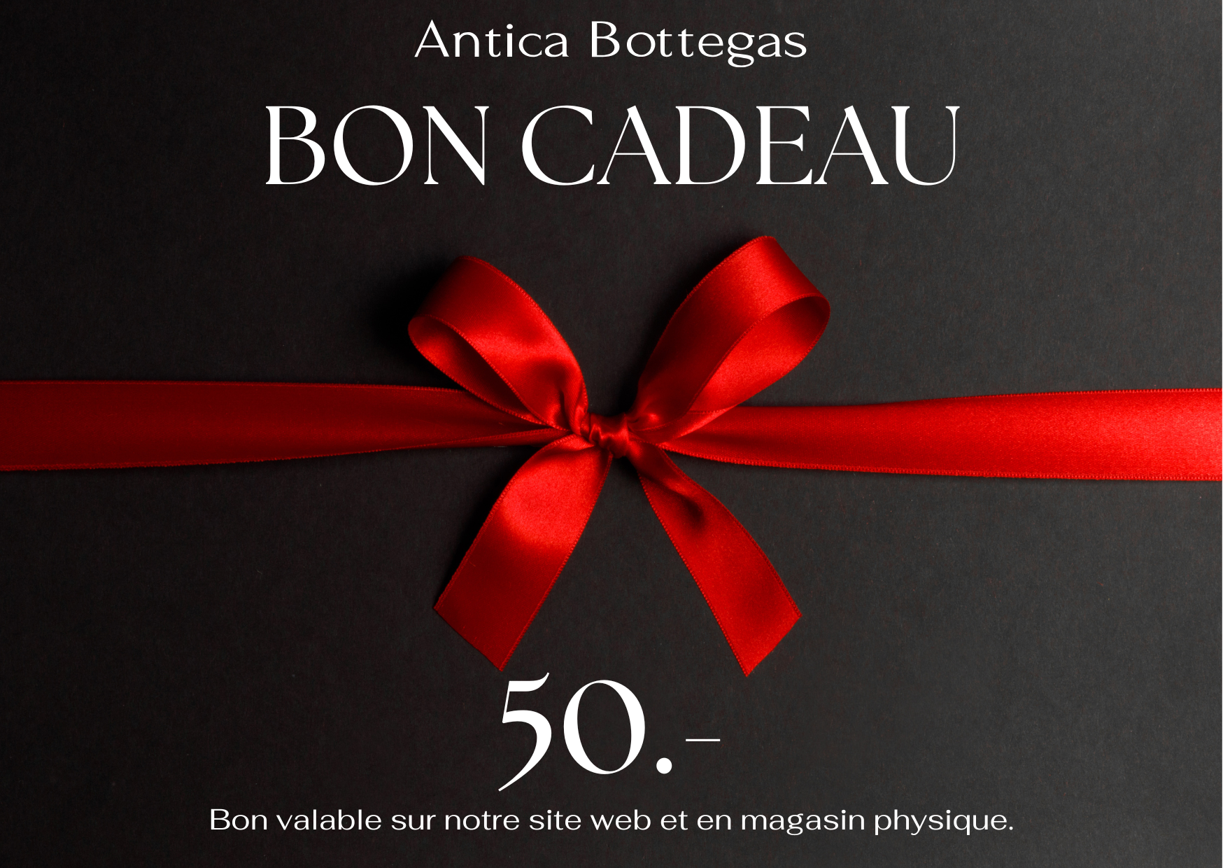 Bon cadeau