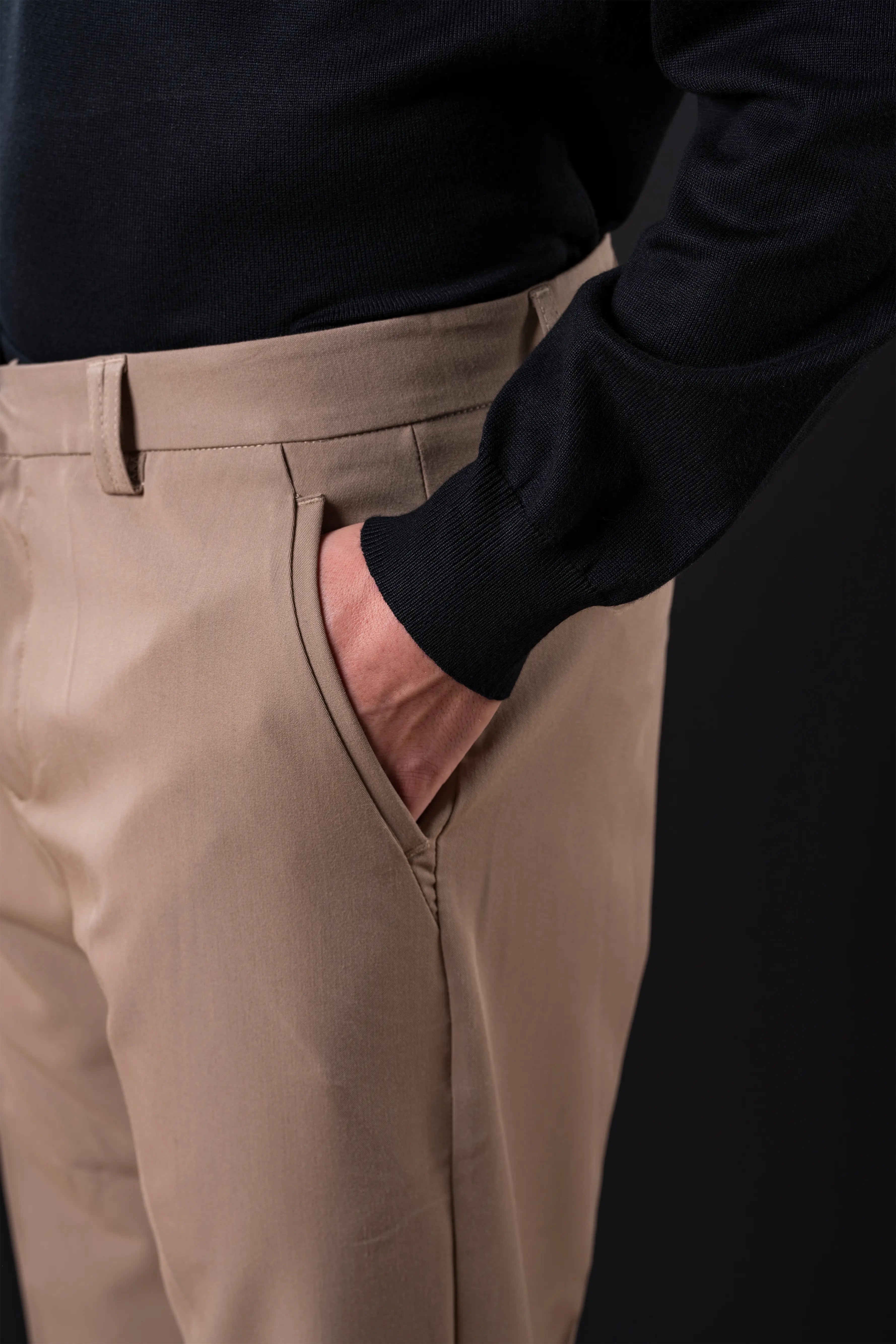 Pantalon chino - Beige