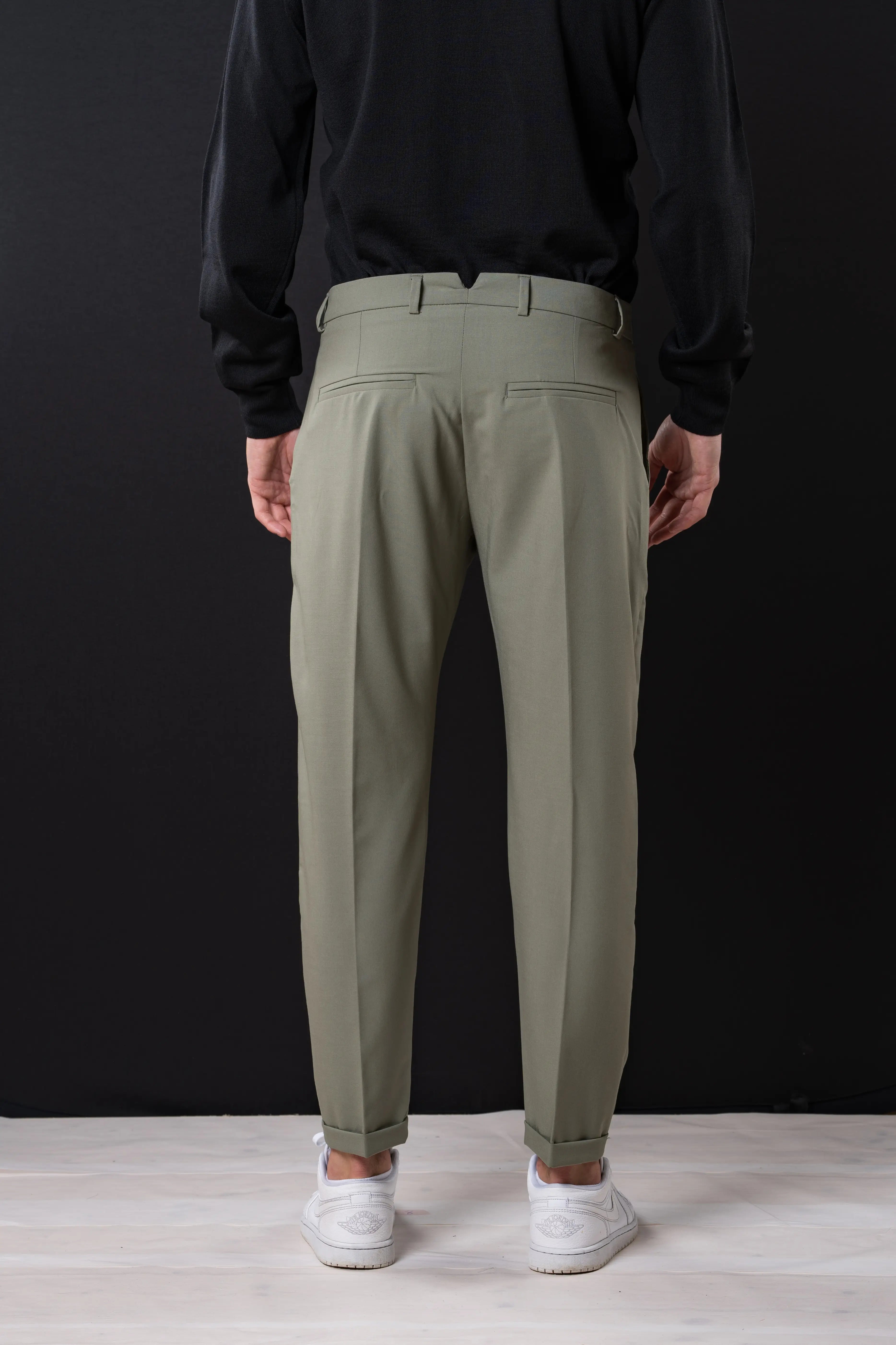 Pantalon chino - Vert clair