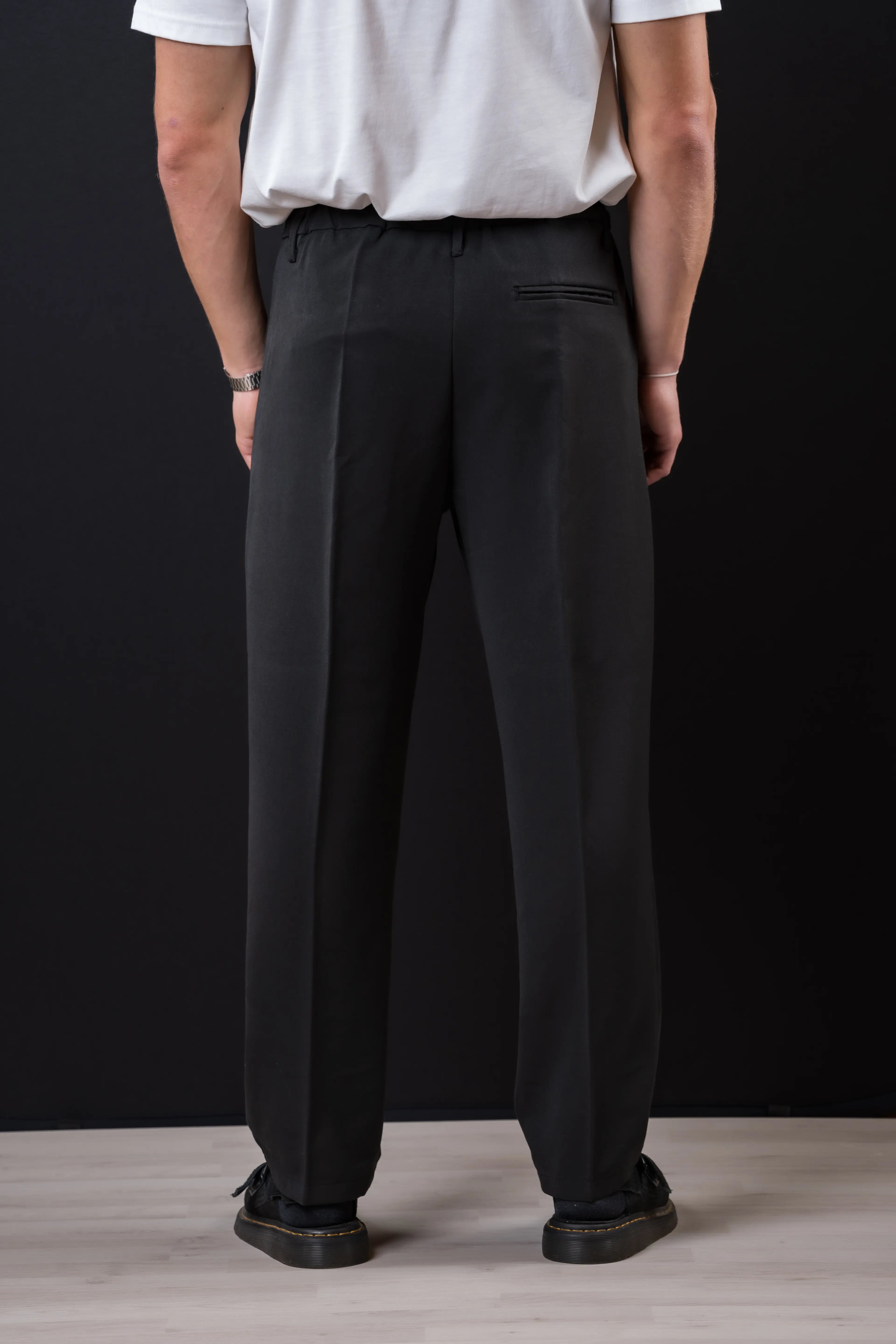 Pantalon à pince - Noir