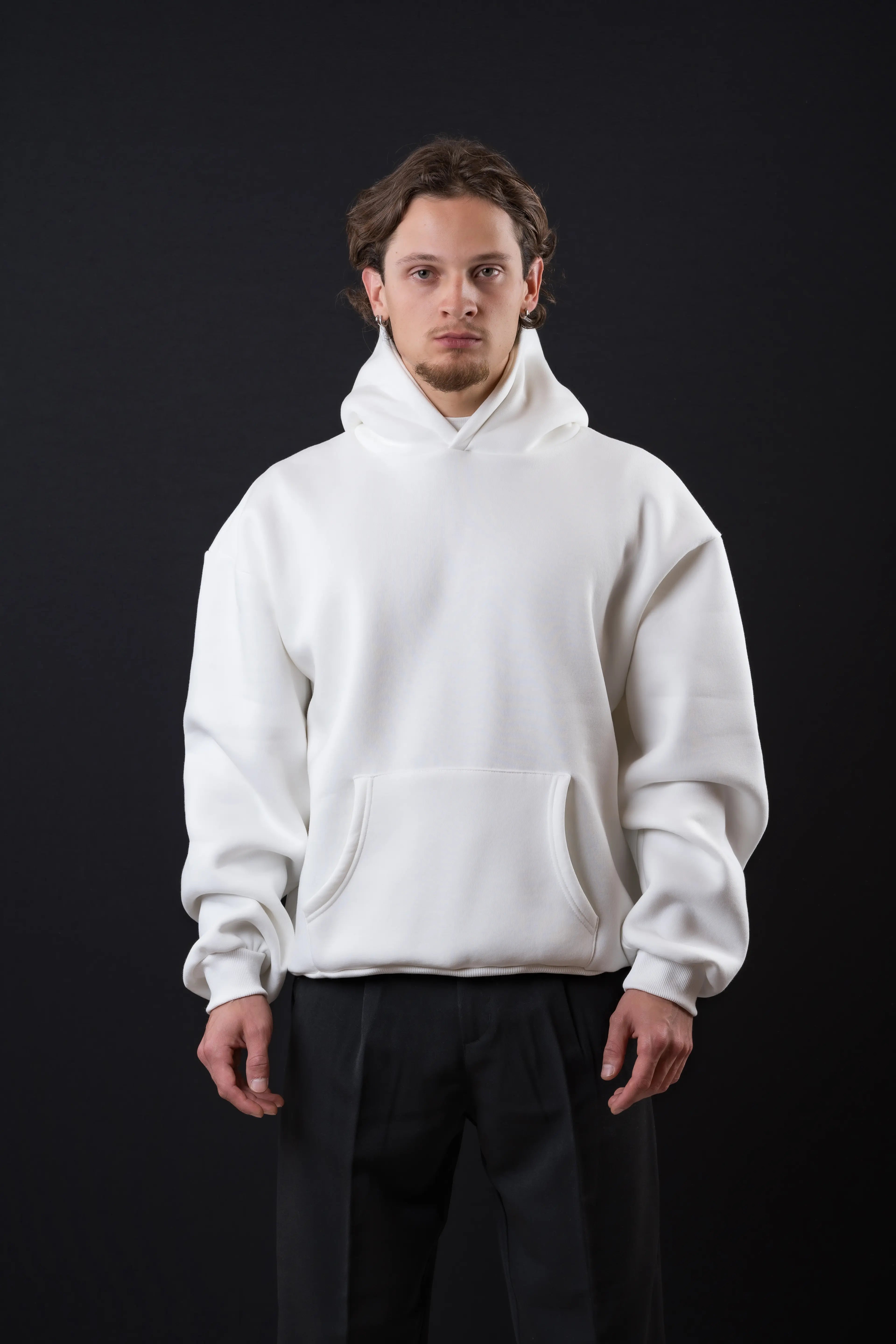 Sweat boxy fit - Blanc