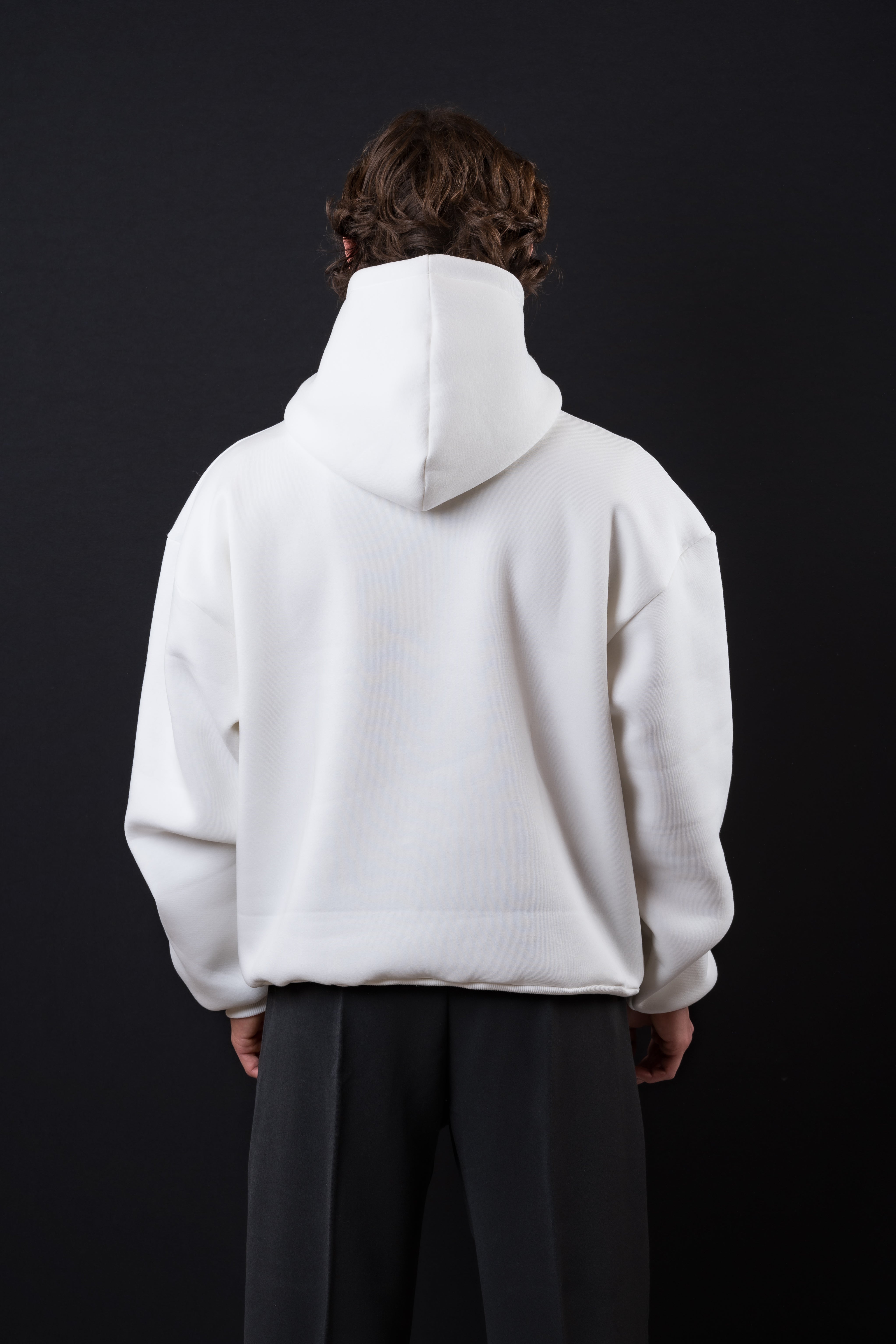 Sweat boxy fit - Blanc