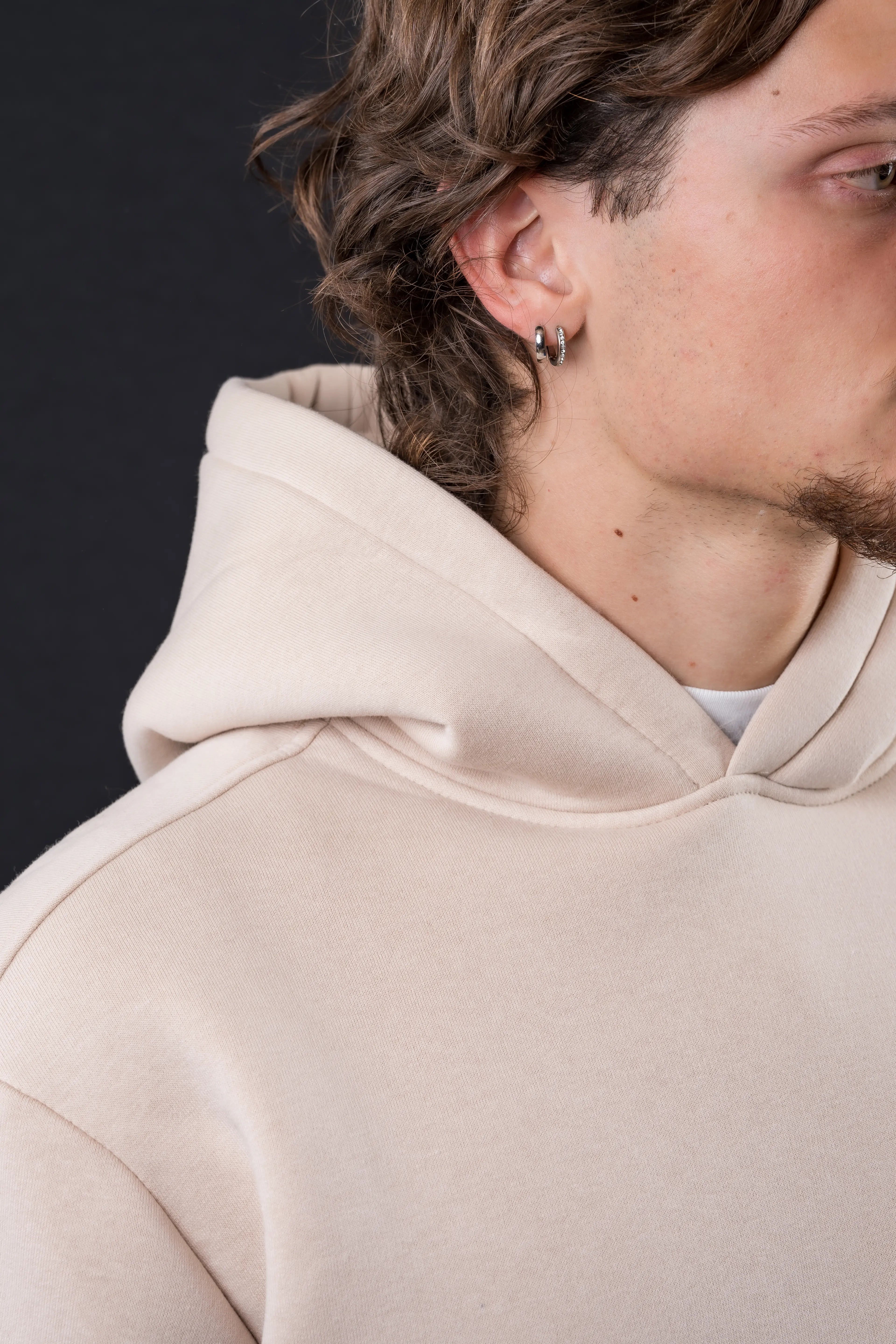 Sweat boxy fit - Beige