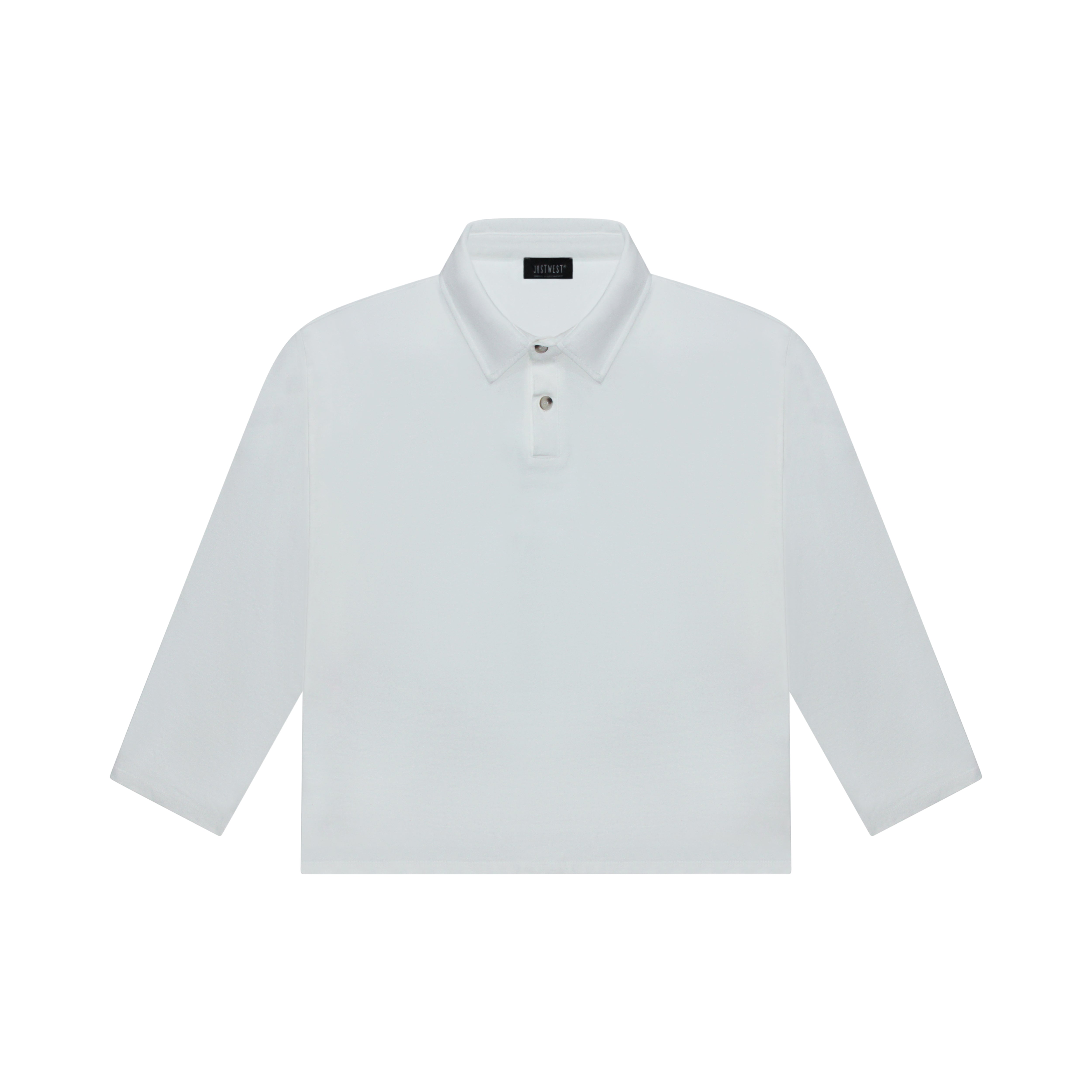 Polo manche longue  crop