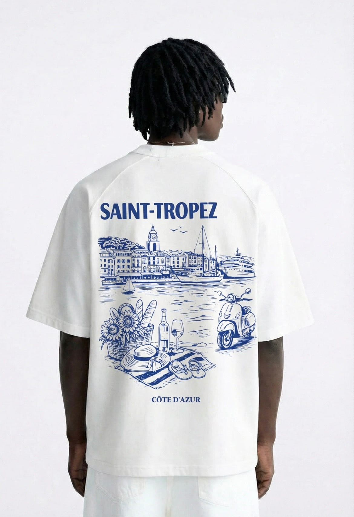 TEE - PRINT ST-TROPEZ